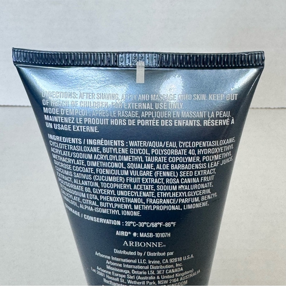 Arbonne Sky for Men After Shave Balm 5oz Mostly Full Cucumber Spearmint Soothe - Picture 4 of 7